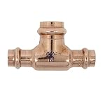 DIOS24 – Pressfitting T-Stück reduziert 22 x 22 x 18 mm aus Kupfer