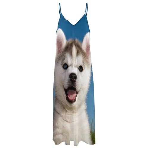 Robe longue husky pour femme, la tenue de plage d'été idéale pour vos voyages