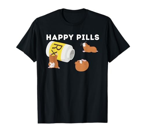 Happy Pills - Conejillo de indias Guinea Pig Camiseta