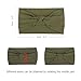 DRESHOW 4 Pack Turban Headbands for Women Wide Vintage Head Wraps Knotted Cute Hair Band Accessories