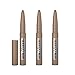 Produktbild 3x Maybelline New York Brow Extensions Augenbrauenstift Nr 02 Sanftes Braun