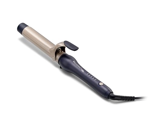 BIO IONIC GoldPro 1 & 1.25” Curling Iron - 15% Longer Barrel, Moisturizing Heat, Adjustable Settings for Long-Lasting Curls