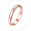 3MM Rose Gold