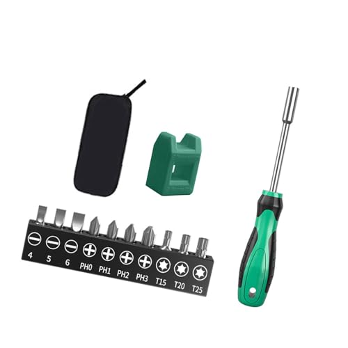 Multipurpose Screwdriver Bit Extension Extended Handle Nut Driver for Tight Space Steel Hand Tool Multifunctional Screwdriver Bit Extension Rod