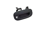 Front Passenger Side Black Exterior Door Handle for Dodge Ram