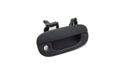 Front Passenger Side Black Exterior Door Handle for Dodge Ram