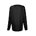 Womens Winter Tops, Fall Tunics Long Sleeve Crew Neck Tops Shirts Loose Outfits Dressy Black Tops for Women Plus Size Blouses Casual Cowl Tops (M, Black)