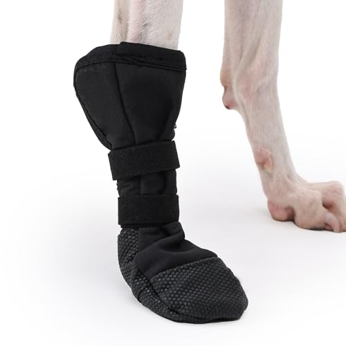 1PC Dog Paw Wound Recovery Boot,Dog Protector Bootie for Injured Claw,Anti-Slip Breathable Dogs Shoe Pet Paw Protector Cover from Licking Wounds_S - Image 3