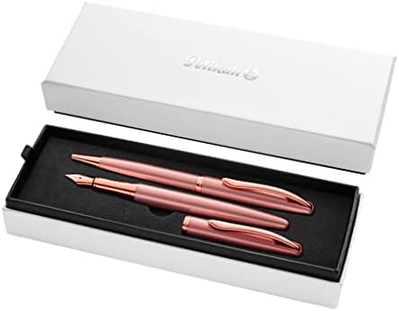 Pelikan Penna stilografica e penna a sfera Jazz® Noble Elegance in set, rosa rosa, dettagli del prodotto: 1 pezzo (confezione da 2) Pelikan Penna stilografica e penna a sfera Jazz® Noble Elegance in set, rosa rosa, dettagli del prodotto: 1 pezzo (confezione da 2)