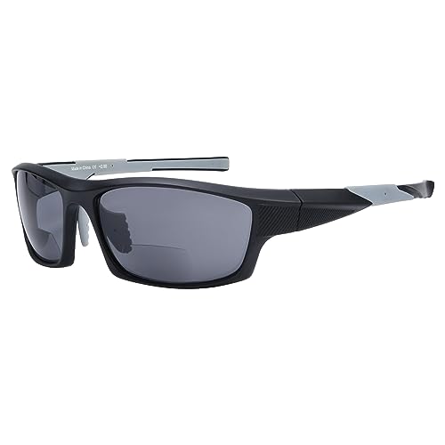 Image of Eyekepper Bifocal Sunglasses for Women Men, Rectangular Frame