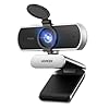 UGREEN Webcam 2K 30FPS Full HD USB Webcam para Ordenador Enfoque Fijo Plug and Play para Windows MacOS Linux Streaming Youtube Skype Call Video Zoom Videoconferencia(Gris Plata)