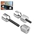 4 Pcs Flange Two Hole Pins Set Stainless Steel 1-1/8” Two Hole Alignment Pins & 1-5/8” Two Hole Alignment Pins