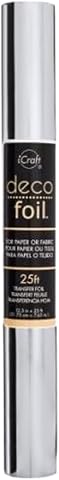 iCraft Thermoweb transfer folyosu, dekoratif, 33,02 x 5,08 x 5,08 cm, gümüş rengi