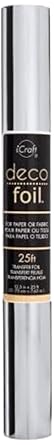 iCraft Deco Foil Value Roll, 12.5 inches x 25 feet, Silver