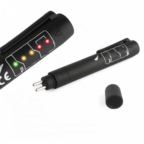 Compatible DOT3/DOT4 brake fluid meter