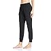 Gimdumasa Pantalon Chandal Mujer Algodón Largos Pantalones Deportivos Mujer Jogger Pantalones con Bolsillos y Cintura Elástica para Deportes Correr Fitness Jogging GI06 (Negro, Small)