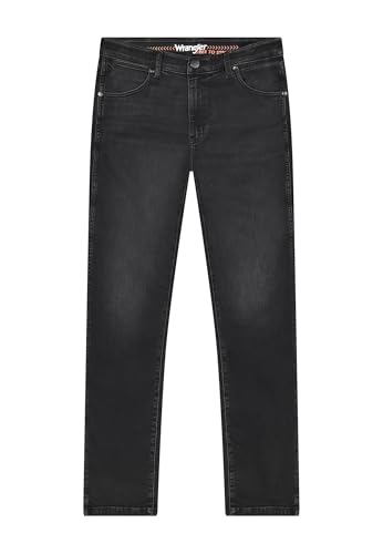 Wrangler - Jeans Herren - Slim Tapered Fit - Larston - Black Fog – Ansicht 1