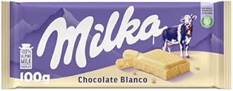 Milka White Chocolate Bar 100g