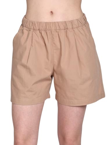 Image of Alan Jones Clothing Women's Cotton Easy Shorts | 100% Cotton Casual Shorts