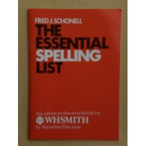 Paperback The Essential Spelling List Book
