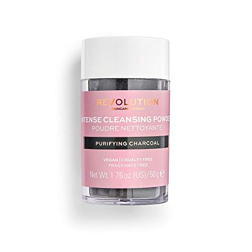 Image of Revolution Skincare London, Purifying Charcoal, Cleansing Powder, 50g