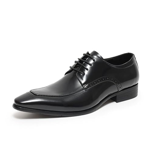 Men's Leather Oxford Shoes - Premium Quality, Comfortable Fit & Non - Slip Design Business Dress Shoes