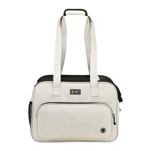 Eoixuqba Portaperros - Mochila Suave con Compartimentos Grandes | Bolsa de Transporte ventilada para Perros | para Mascotas en Viajes, excursiones, Picnic, Paseos en el Parque