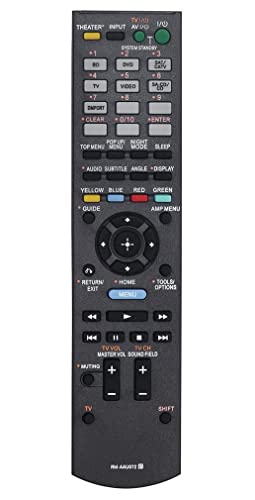 Replacement Remote Fit for Sony AV Receiver Home Theater Audio System HT-CT150 HT-CT150HP HT-CT350 STR-DN610 STR-DH830 SA-WCT150 HT-SS370 HT-CT150 HT-SF470 HT-AS5 STR-KS370 Remote RM-AAU072 RM-AAU071 - Image 3
