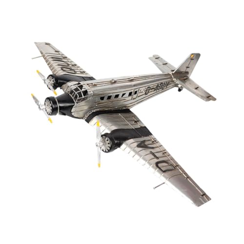 Modèle d'avion de transport vintage : objet déco pour vitrine - 4