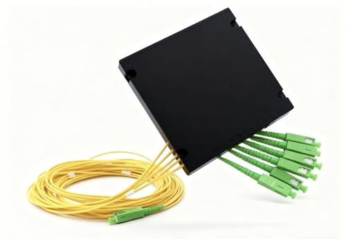 Fibre optique PLC 1x32 boîtier ABS robuste avec connecteur SC poli à 8 degrés