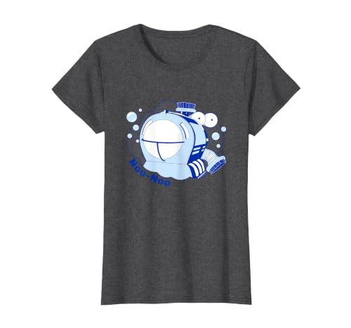Teletubbies NOO-NOO Naughty Vacuum Vintage T-Shirt, Women, Dark Heather Grey, Medium