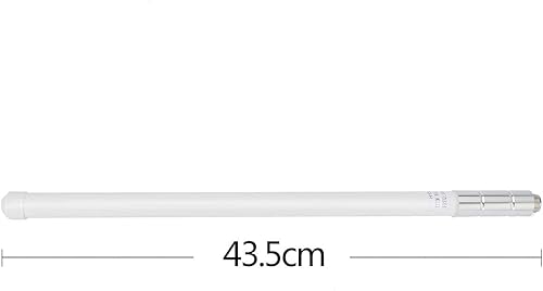 Miniatura 5 de Antena de radio móvil de fibra de vidrio UHF, 70CM 400-470mhz Antena base GMRS 17 pulgadas So239 conector para radioaficionado dispositivo repetidor