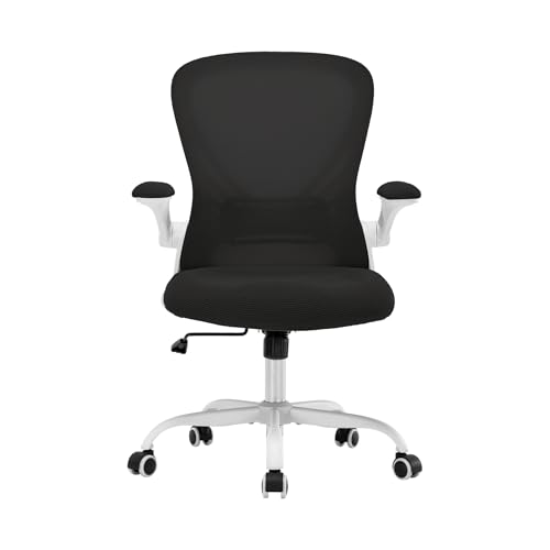 Listado de Silla Oficina favoritos de las personas. 48 Bluelander Silla Oficina, Altura Ajustable, Respaldo Alto con Soporte Lumbar, Silla de Oficina Ergonómica, Reposabrazos Abatibles, Silla Ejecutiva para Oficina, Silla de...