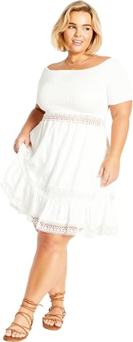 Image of City Chic Women's Plus Size Dress - Aura