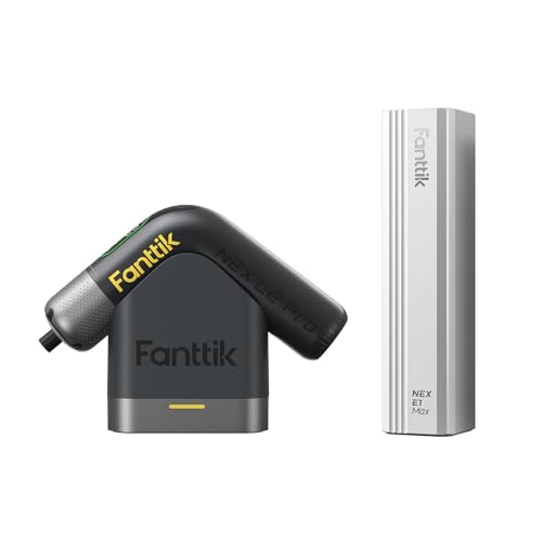 Fanttik L2 Pro 3.7V Electric Screwdriver & E1 Max 3.7V Electric Screwdriver-Sliver