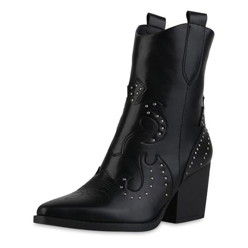 Verzierte Cowboy-Boots