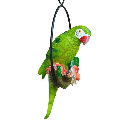 Auuny TSU3AE42MZQ32BL8I Garden Hanging Parrot Statue Perching cover