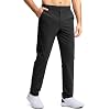 Pudolla Men’s Golf Pants Stretch Work Dress Comfy Pants 30″/32″/34″ Lightweight Quick Dry Casual Slacks Trousers with Pockets