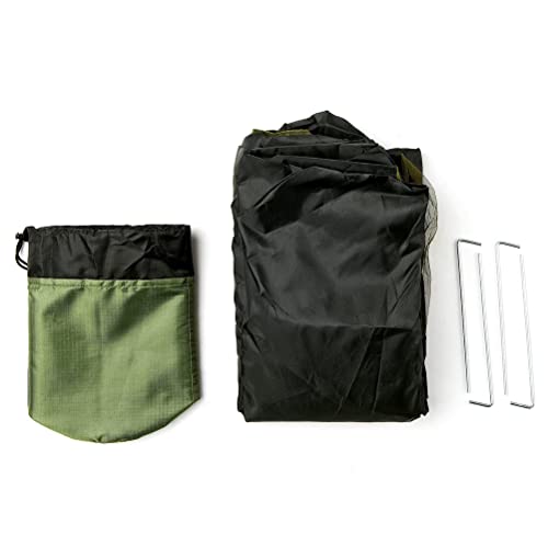 Carpa triangular ligera para una persona para camping miniatura 6