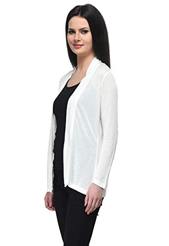 Image of Frenchtrendz Womens's Viscose Crepe Shrug(Size: XS-4XL)