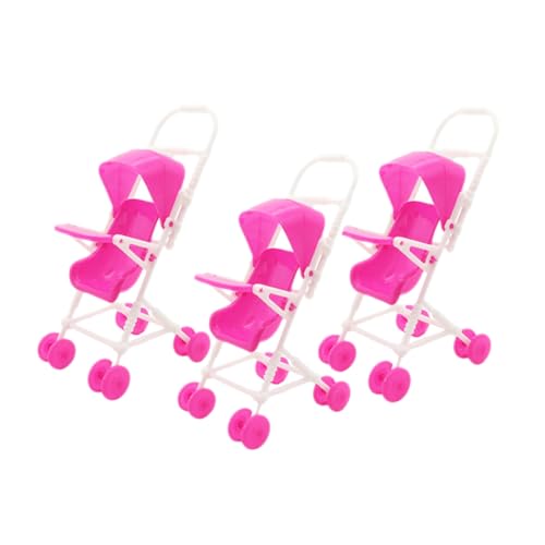 Carrito de juguete para muñecas set de 12 cochecitos Yardwe para tardes de juego en casa 2