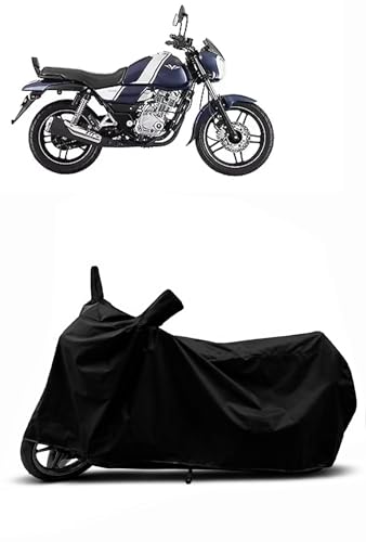 Image of Heavy Duty Waterproof Scooty & Bike Cover for Bajaj V15 - UV Resistant, Dustproof & Rain Protection, All-Weather Outdoor Cover for Bikes & Scooty with Buckle Straps