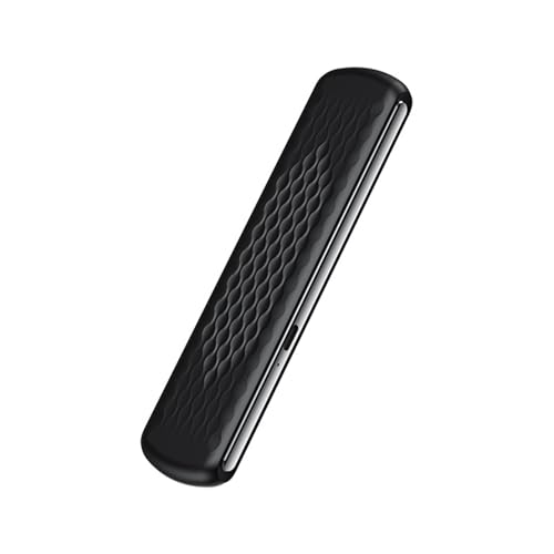 QUXVUIS Altavoz portátil con Barra de Sonido y Graves Compacto para estéreo doméstico, lo Que facilita su Transporte. ABS Altavoz Bluetooth, Negro