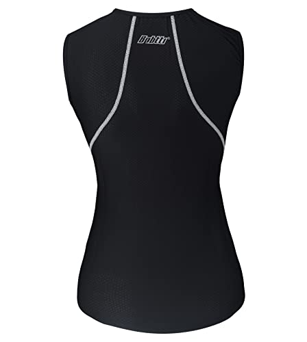 bpbtti Women's Quick Dry Sleeveless Base Layer Cycling Undershirt Mositure Wicking Tank Tops Running Vests - Image 4