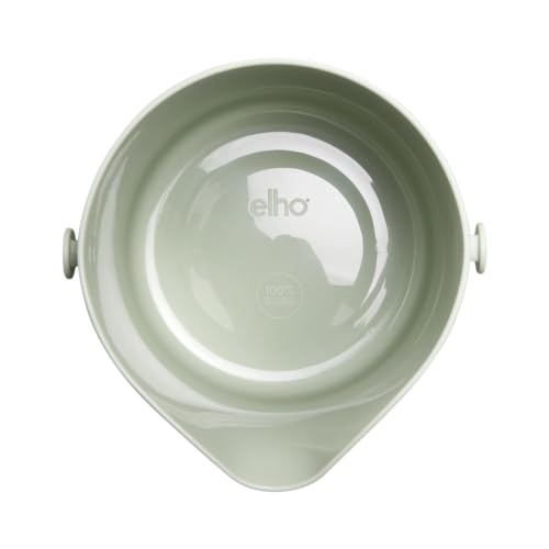 elho B.for Swing 18 - Hanging Plant Pot Indoor - 100% Recycled Plastic - diameter 18.0 x H 16.5 cm - Green/Stone Green - Image 4