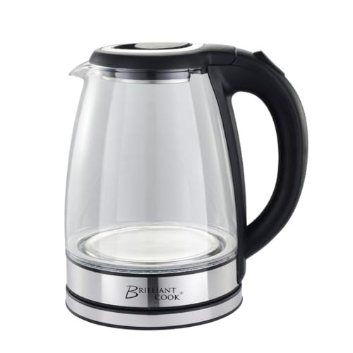 Hervidor Eléctrico de Vidrio 1.8L 1000W con Apagado Automático miniatura 1