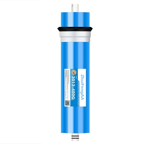 Repuestos filtros agua membrana ósmosis inversa 75G-800G, filtración 0,0001 micras, sistemas agua potable por ósmosis inversa bajo el fregadero(3013-400G)