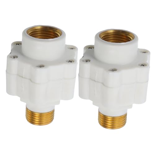 PENIKOKO 2 piezas Dispositivo Antileakage y Antichoque para Calentadores Eléctricos y Solares Instalación Fácil Cabeza de Cobre Integrada Accesorio para Proyectos de Reparación Cocina y