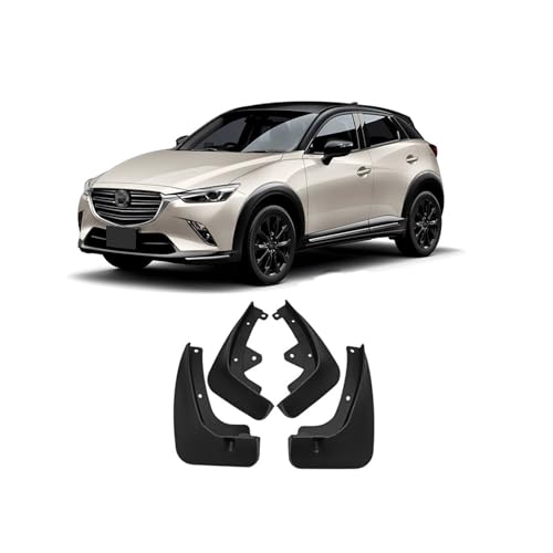 Garde-boue Mazda CX-3 protection carrosserie auto contre éclaboussures et débris de route 4PC