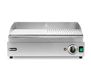Hendi 154946 Edelstahl Elektrogrillplatte 230V